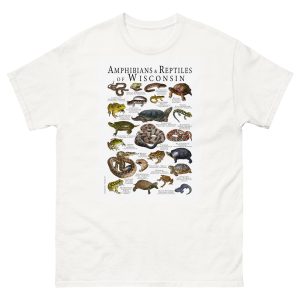 Amphibians & Reptiles of Wisconsin t-shirt