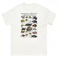 Amphibians and Reptiles of Massachusetts t-shirt