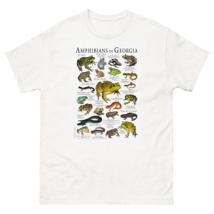 Amphibians of Georgia t-shirt