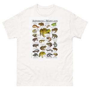 Amphibians of Maryland t-shirt