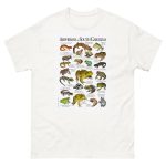 Amphibians of South Carolina t-shirt