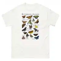 Butterflies of the Illinois t-shirt