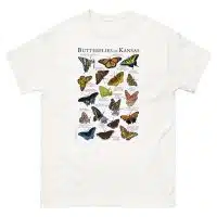 Butterflies of Kansas t-shirt
