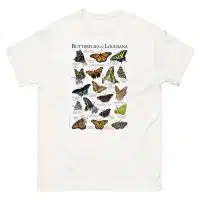 Butterflies of Louisiana t-shirt