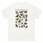 Butterflies of Massachusetts t-shirt