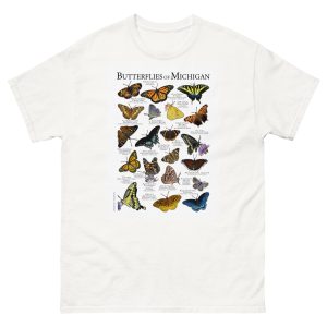 Butterflies of Michigan t-shirt