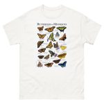 Butterflies of Minnesota t-shirt