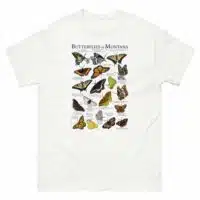 Butterflies of Montana t-shirt