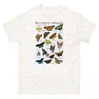 Butterflies of Nebraska t-shirt