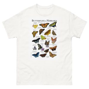 Butterflies of Nebraska t-shirt