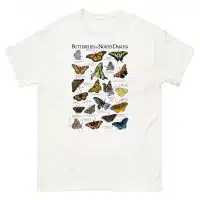 Butterflies of North Dakota t-shirt