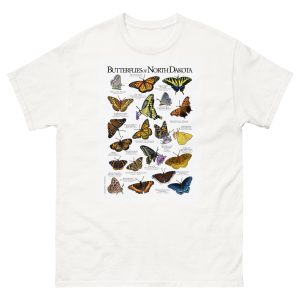Butterflies of North Dakota t-shirt