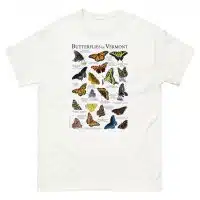 Butterflies of Vermont t-shirt