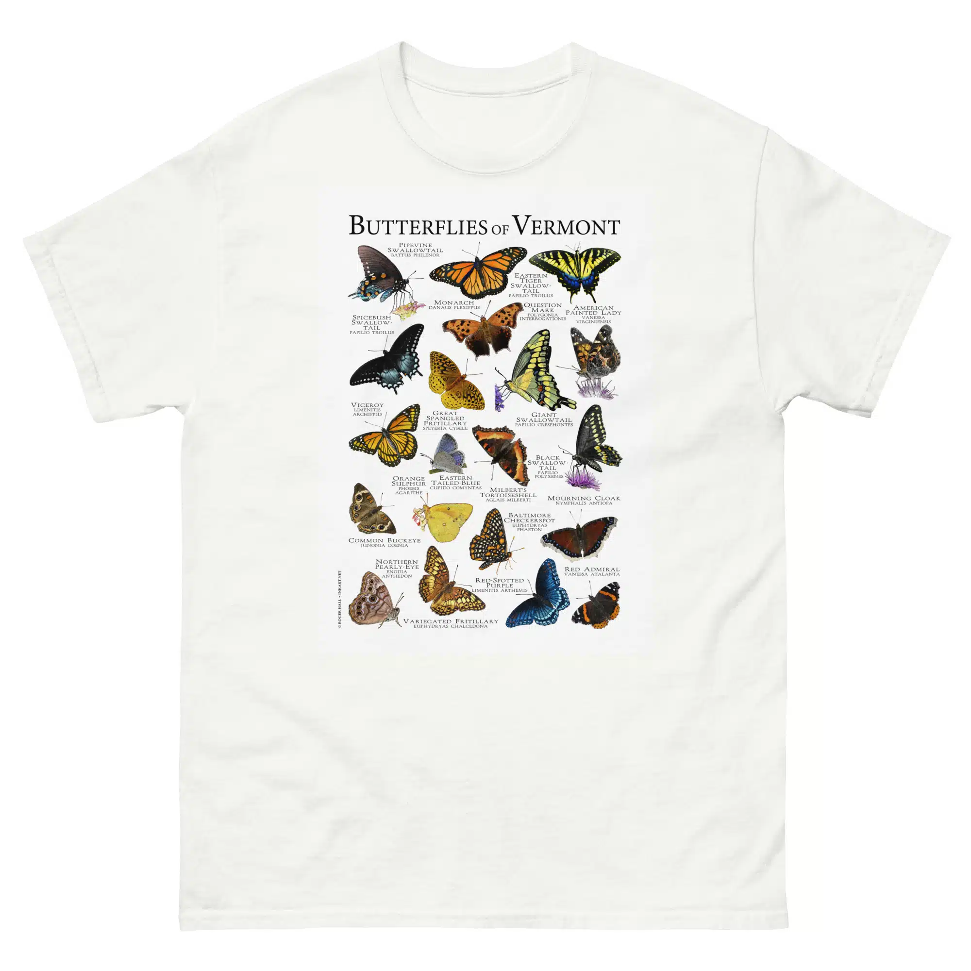 Butterflies of Vermont mens-classic-tee Butterflies of Vermont t-shirt