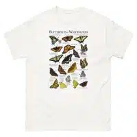 Butterflies of Washington t-shirt
