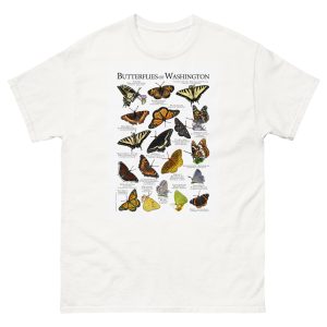 Butterflies of Washington t-shirt