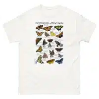 Butterflies of Wisconsin t-shirt