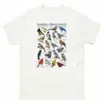 Songbirds of Massachusetts t-shirt