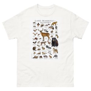 Land Mammals of Alabama t-shirt