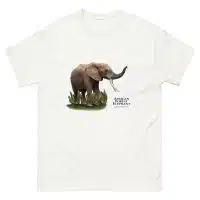 African Forest Elephant (Loxodonta cyclotis) t-shirts