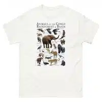 Animals of the Congo Rainforest & Basin t-shirt