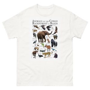 Animals of the Congo Rainforest & Basin t-shirt