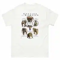 Species of Baboon t-shirt