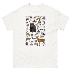 Mammals of Arkansas t-shirt