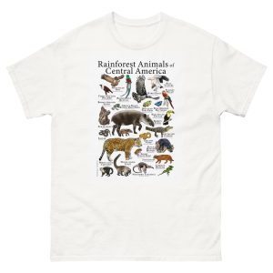 Rainforest animals of Central America t-shirt