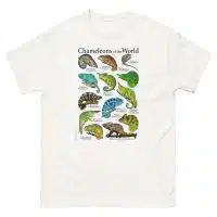 Chameleons of the World t-shirt