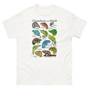 Chameleons of the World t-shirt