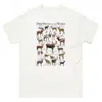 Deer species of the world t-shirt