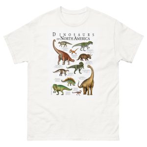 Dinosaurs of North America t-shirt