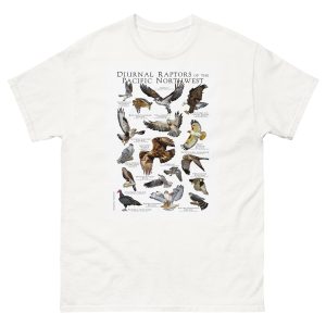Diurnal Raptors of the Pacific Northwest t-shirt