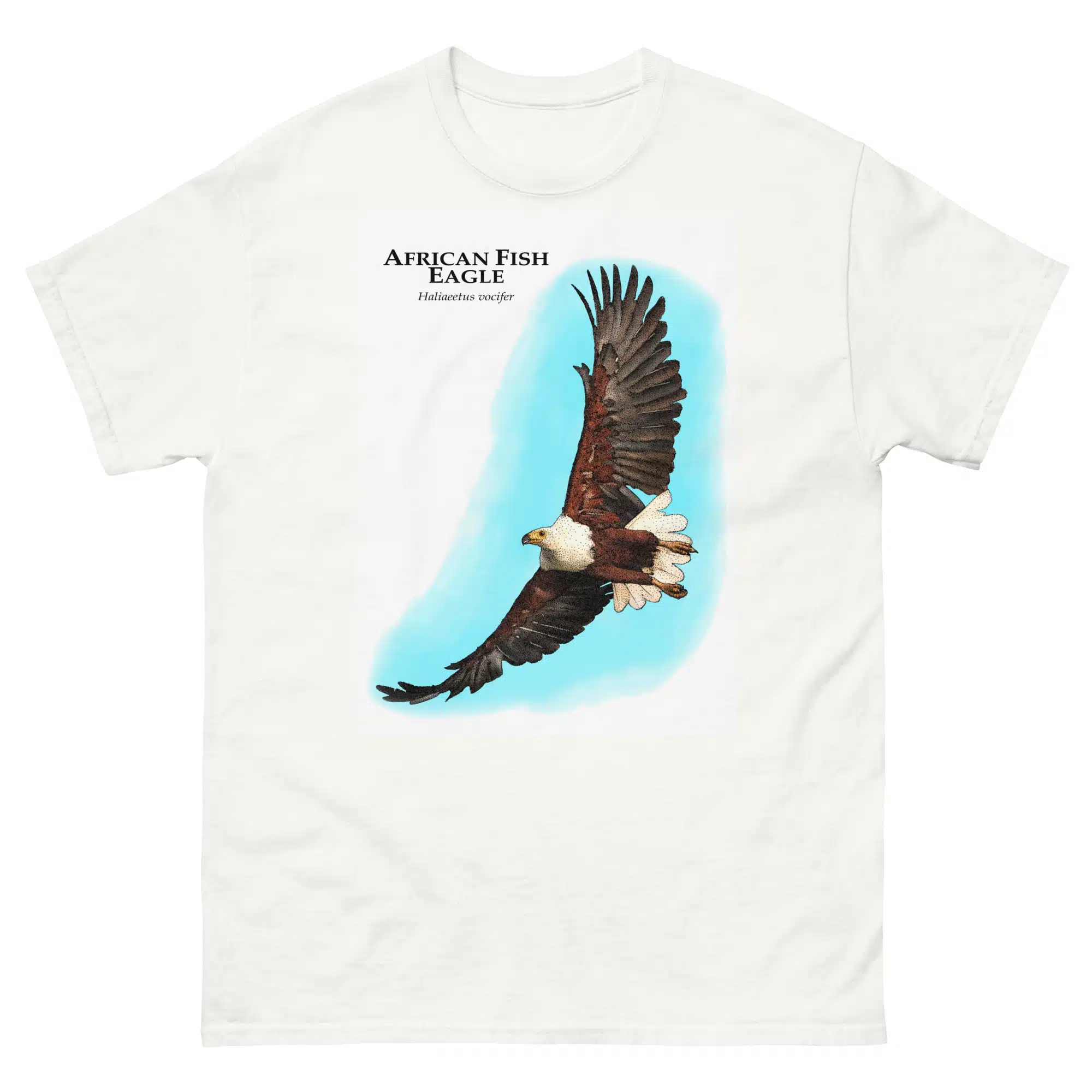 African Fish Eagle (Haliaeetus vocifer) mens-classic-tee African Fish Eagle (Haliaeetus vocifer) t-shirt