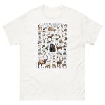Land Mammals of California t-shirt