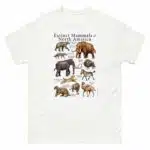 Extinct Mammals of North America t-shirt