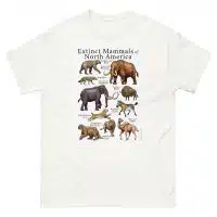 Extinct Mammals of North America t-shirt