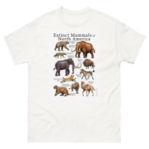Extinct Mammals of North America t-shirt