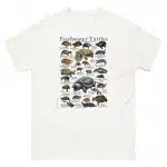 Freshwater turtles of the world t-shirt