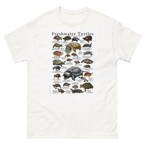 Freshwater turtles of the world t-shirt
