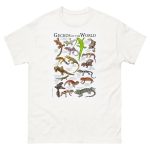Geckos of the World t-shirt