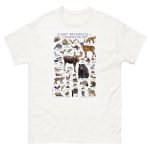 Land Mammals of Connecticut t-shirt