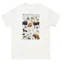 Mammals of the Arctic Tundra t-shirt