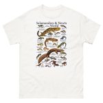 Salamanders & Newts of the world t-shirt