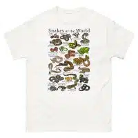 Snakes of the World t-shirt