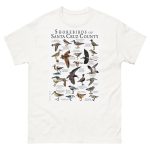 Shorebirds of Santa Cruz county t-shirt