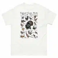 Upland Game Birds of North America t-shirt