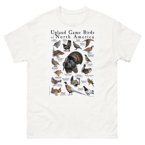 Upland Game Birds of North America t-shirt