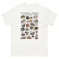Venomous Snakes of the United States t-shirt